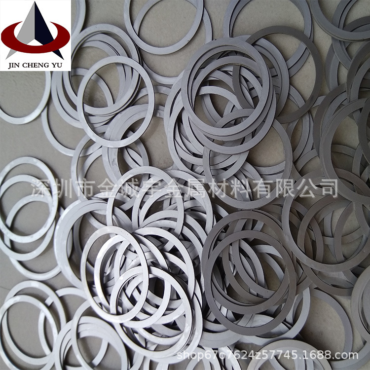 304不锈钢圆垫片 异型垫片切割 薄钢板条激光线切割加工定制