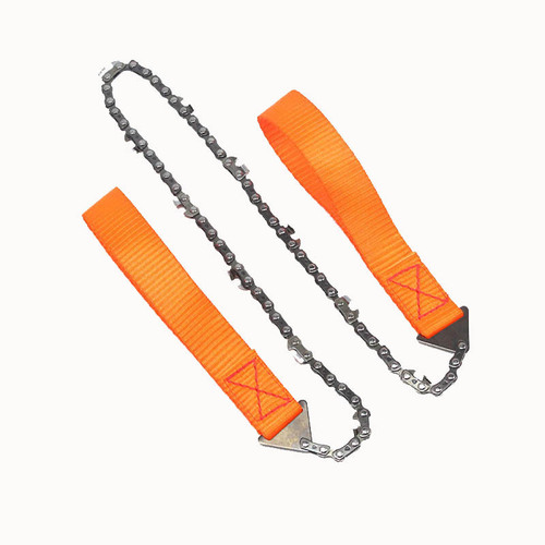 24-inch outdoor hand chain saw, survival manual chain saw, logging garden saw, portable camping tool scroll saw