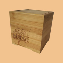 实木收纳盒 雕刻加工简约纯色木质收纳盒 创意木质工艺品定制