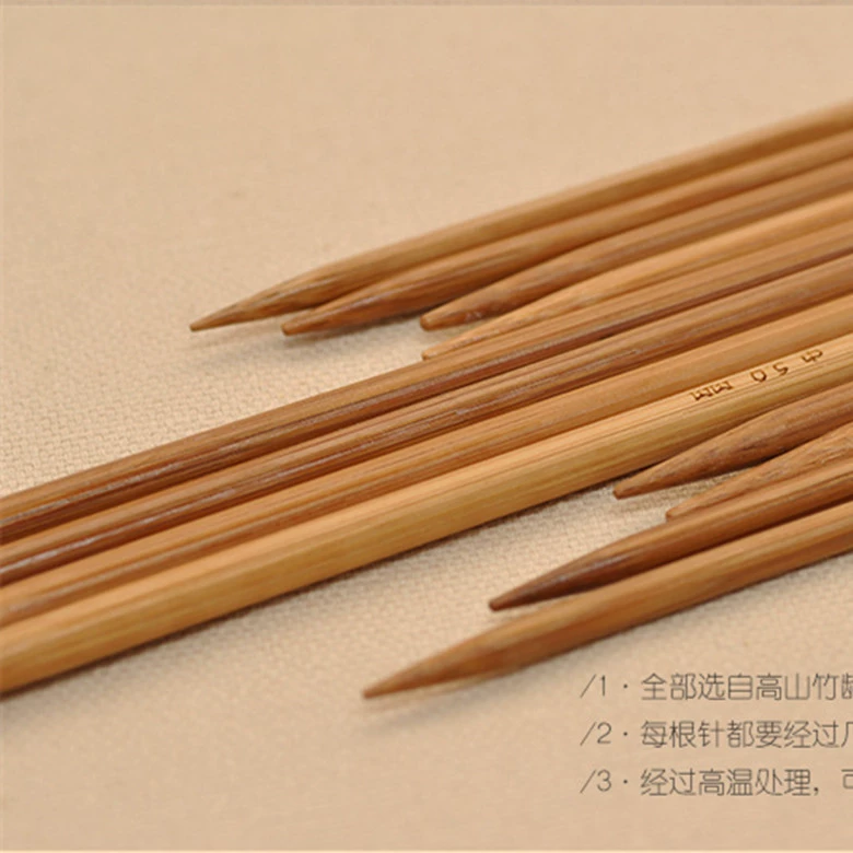 Игла для свитера Бамбук уголь игла карбонизированная палочка игла Ручной Вязки Шарф шапка пальто свитер шерстяная игла инструмент для вязания