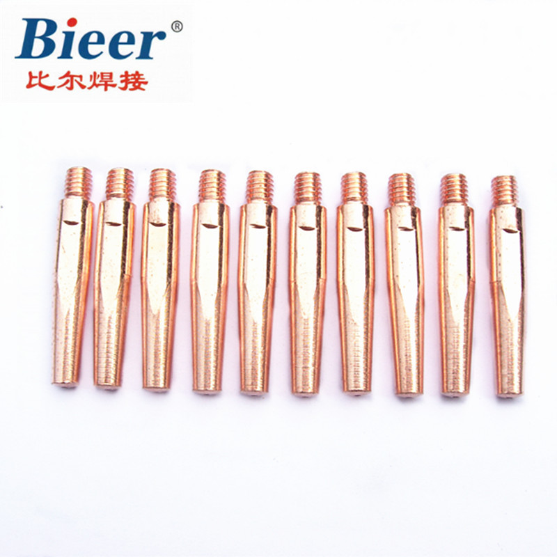 厂家批发导电嘴 co2气保焊枪导电嘴 数控直车紫铜常州样式