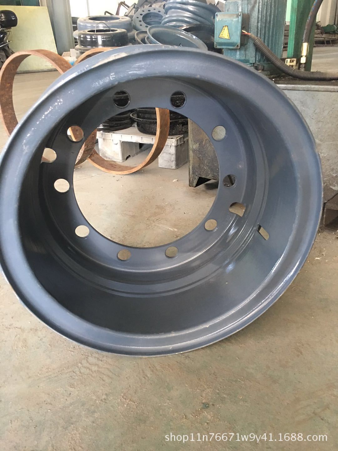 厂家直销叉车轮胎钢圈 6.50-15轮毂8.25-15 7.00T-15 7.50T-15