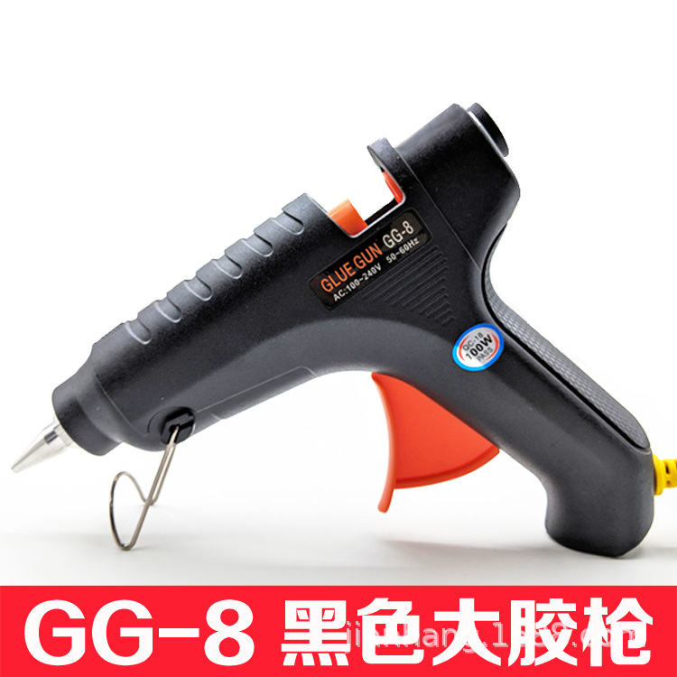 Camel Brand GG-5 Black Hot Glue Gun, 60 80 100W Suitable for 11mm Large Hot Melt Glue Sticks, Wholesale and Retail Supply