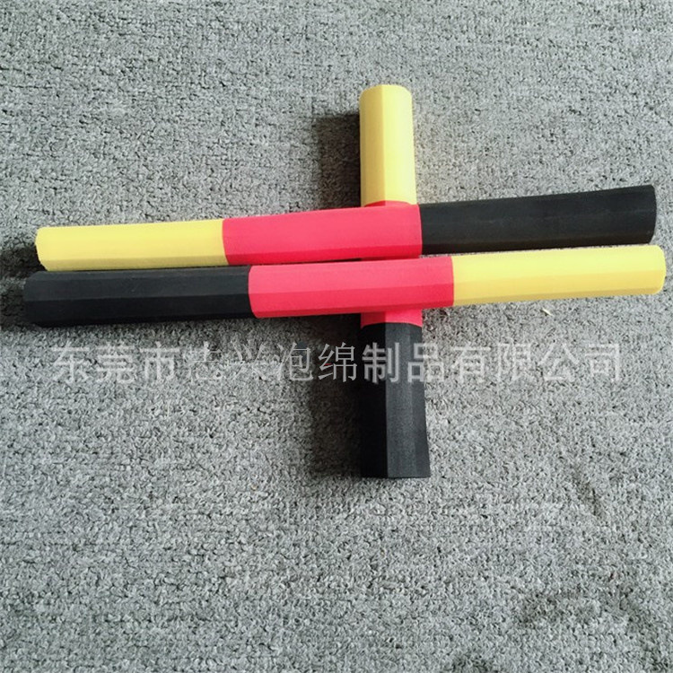 厂家供应NBR橡塑把套 NBR杯套 防滑双节棍海绵套 EVA双节棍套