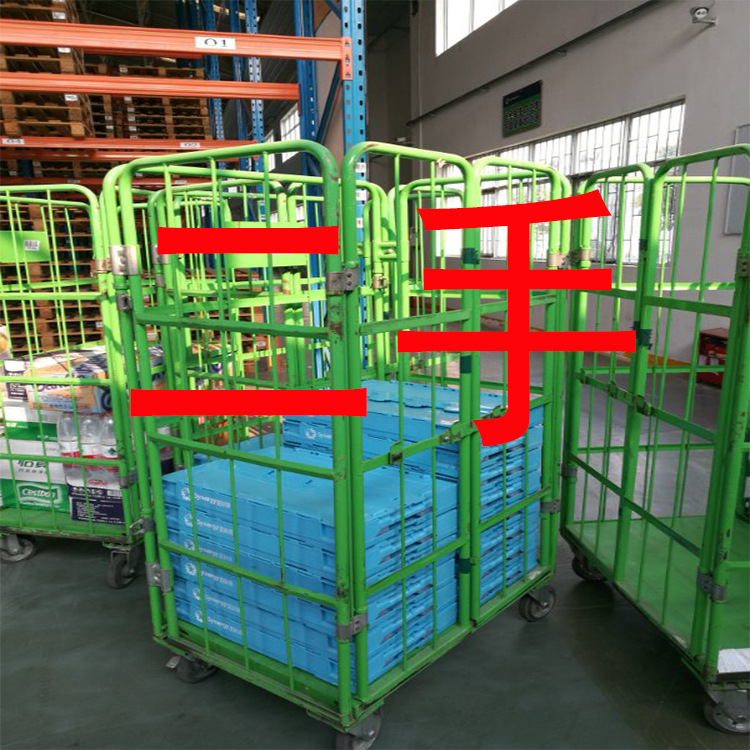 双开门笼车 物流台车 仓储笼车 物流周转车 拣货车 仓库搬运车