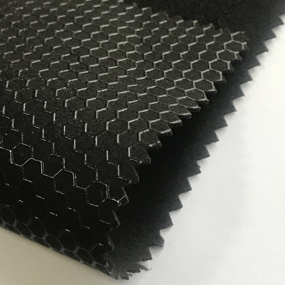 手套硅胶蜂窝状丝印、超纤丝印网纹匹装、137CM硅胶印刷