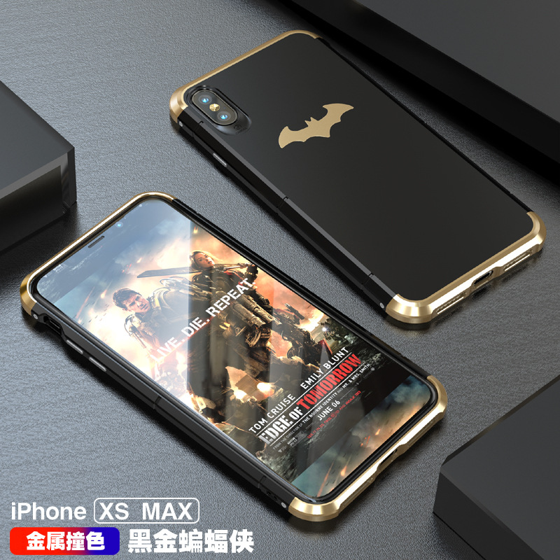 GINMIC Shield Aluminum Metal Frame Hard PC Back Cover Case for Apple iPhone XS Max & iPhone XR & iPhone XS