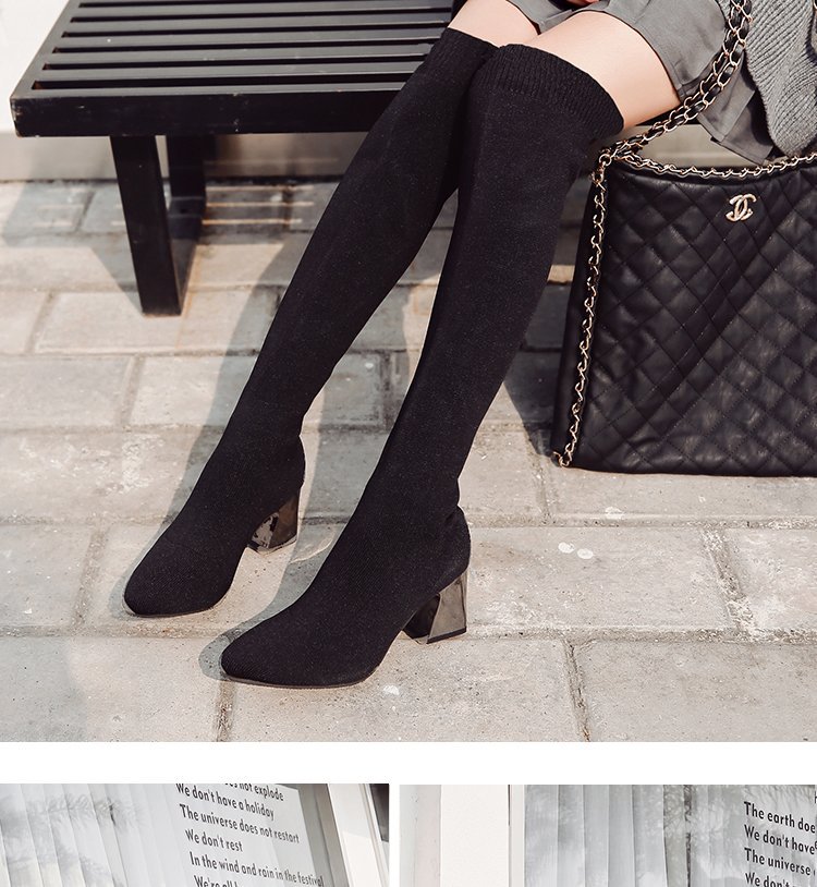 Bottes femme en Tissu - Ref 3355486 Image 13