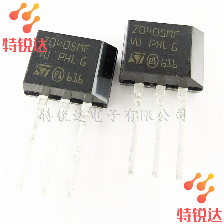 ZO405MF TO-202-3 ST/意法 双向可控硅进口芯片晶闸管 Z0405MF