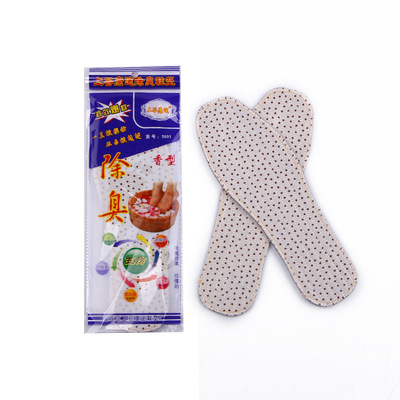 Manufactor wholesale Five anti- thickening Drug Deodorization Fragrance Cloth insole Sweat ventilation Four Seasons Floral Insole
