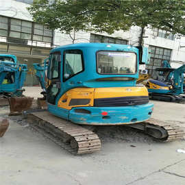 进口久保田KX135小型挖掘机技术参数斗方容量，二手微型3吨挖机
