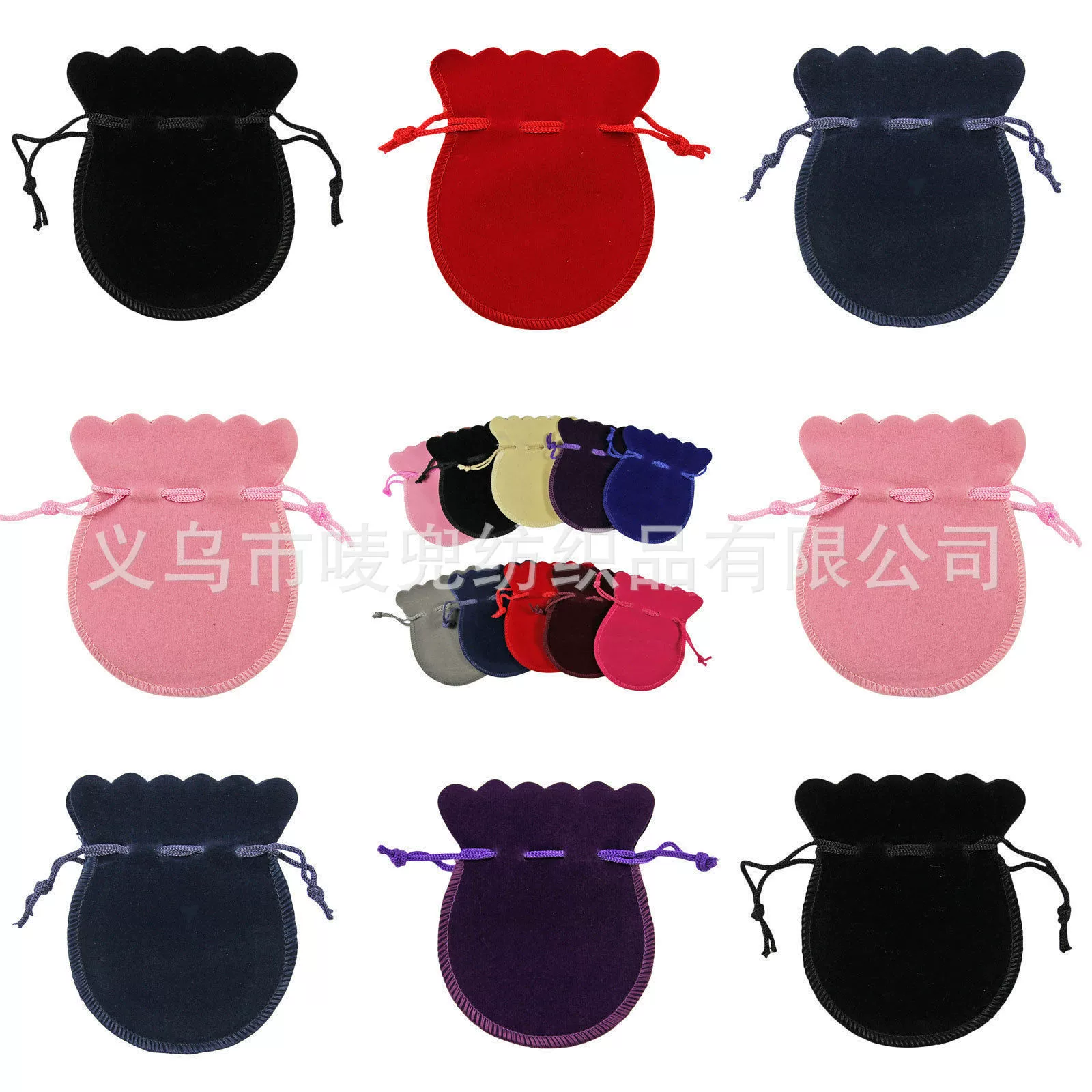 В наличии многоцветный Тыква фланель мешок шнурок небольшой размер мешок ювелирных изделий мешок подарка мешок оптом