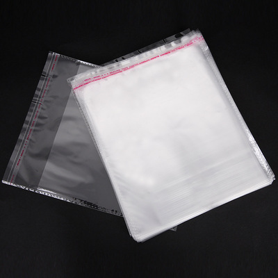 厂家直销定制OPP自粘袋 不干胶透明塑料服装包装袋 玩具饰品袋|ms