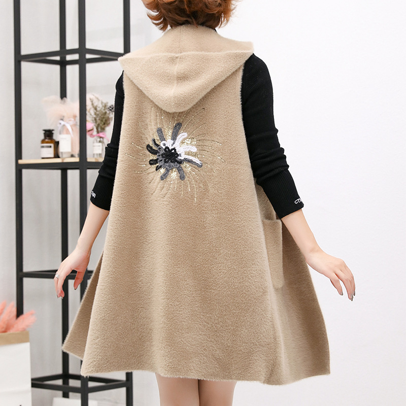 Gilet femme AUTOMNE DE BASE en Tricot - Ref 3316424 Image 7