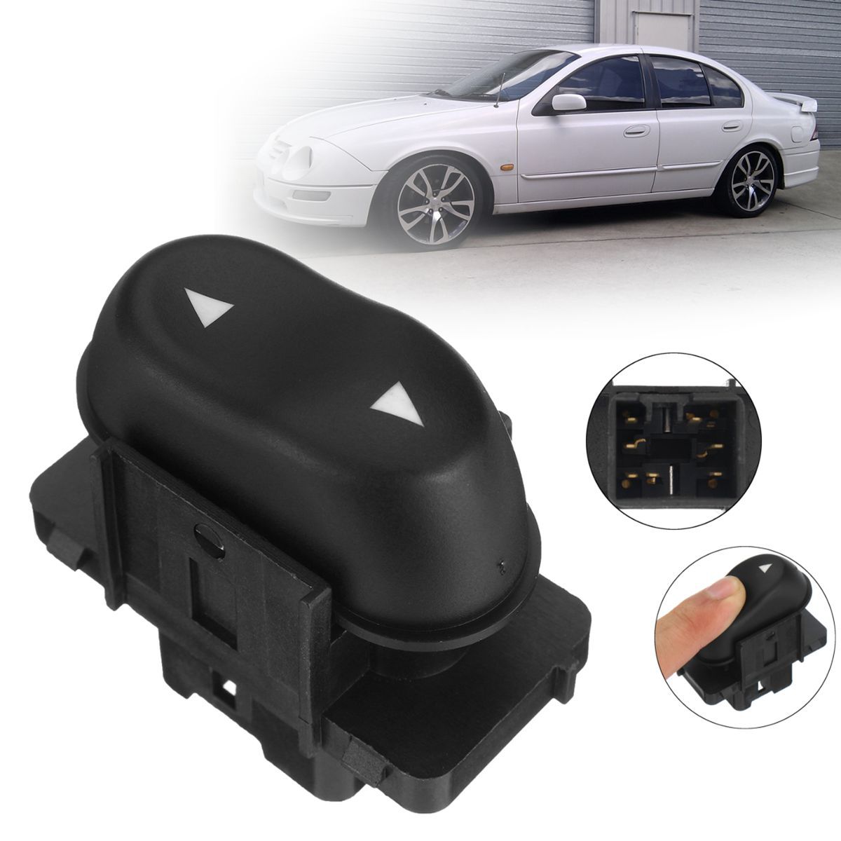 7-pin Suitable For Ford Glass Lift Switch Electric Window Switch Button Door Window Lift Glass Switch