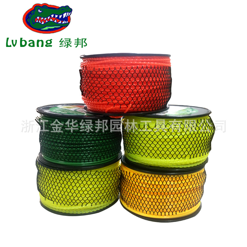 厂家直销 五金工具尼龙打草绳割草线 园林工具割草机打草头割草绳