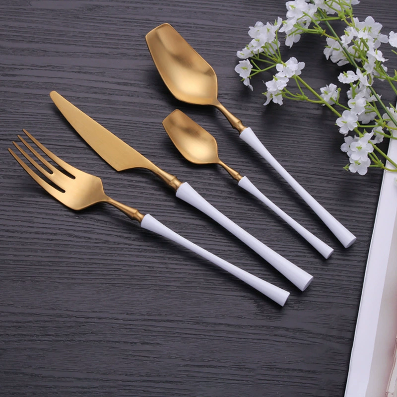 High-end tableware stainless steel, set, wholesale, 4 piece set