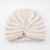 Children's woolen baby cap, keep warm brand knitted hat with hood, European style, India