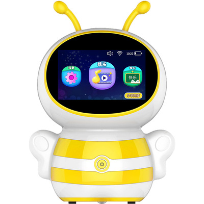 大屏目跳舞儿童机器人教学互动机器人英语对话机器人儿童机器人|ru