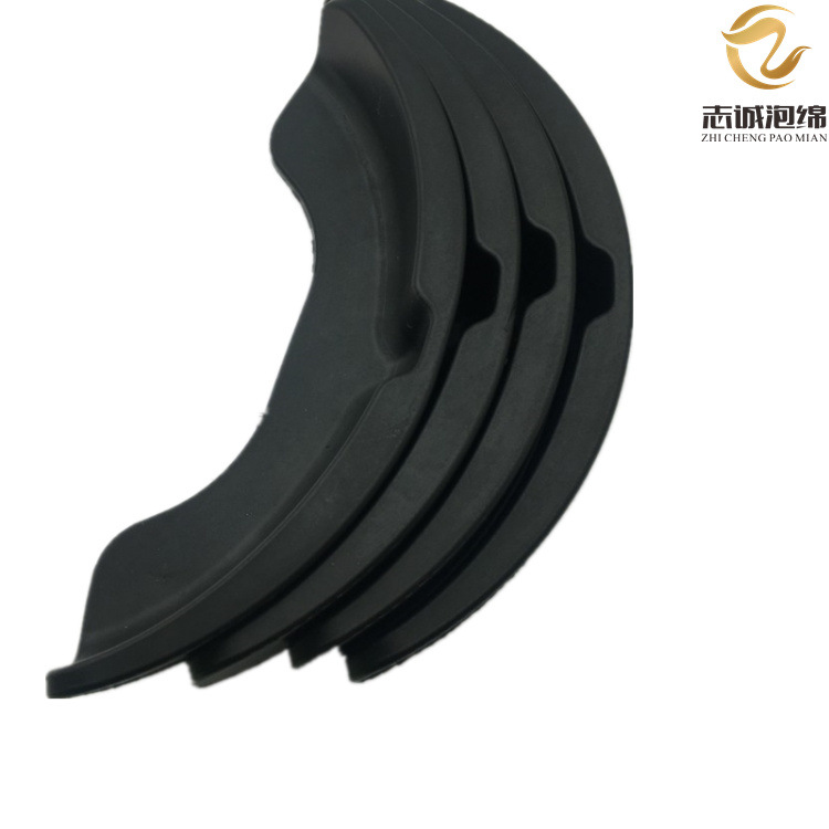厂家加工定制高密度海棉肩托 摄像机自结皮肩垫 PU异形发泡成形