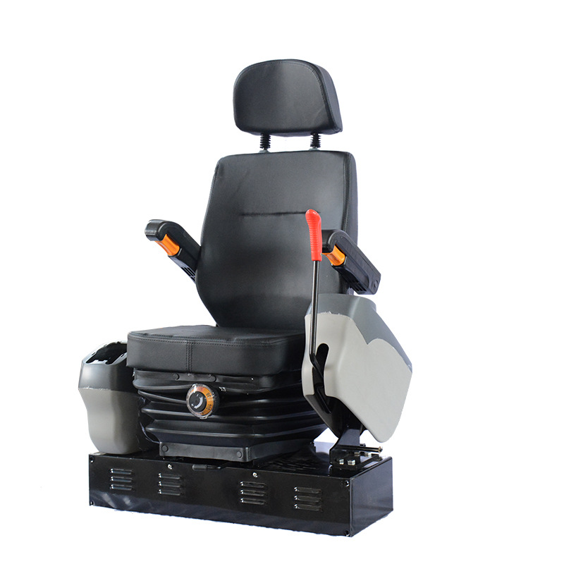 厂家定制加工供应工程机械推土机座椅总成防水防尘座垫靠背