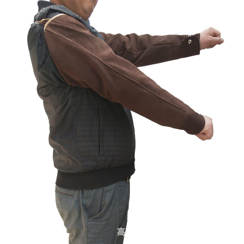 Wholesale cowhide wear-resistant, flame-retardant, high-temperature resistant welding sleeve, electric welding glove, labor protection sleeve, protective arm sleeve