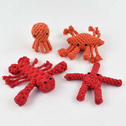 Factory direct selling pet toy combination set Amazon pet twine toy set dog toy wholesale