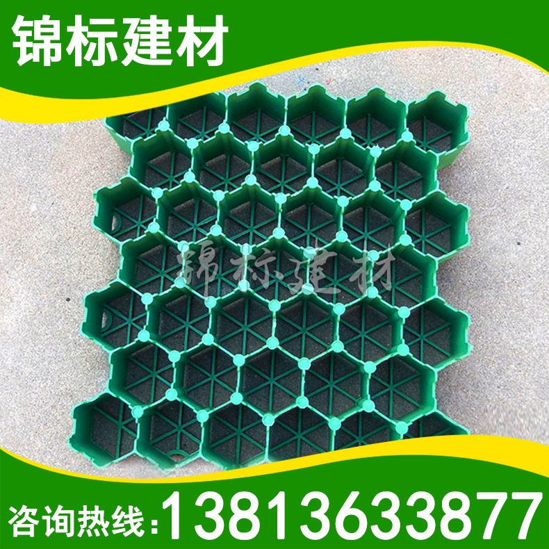 厂家供应园林绿化停车场植草格 公园路基植草格