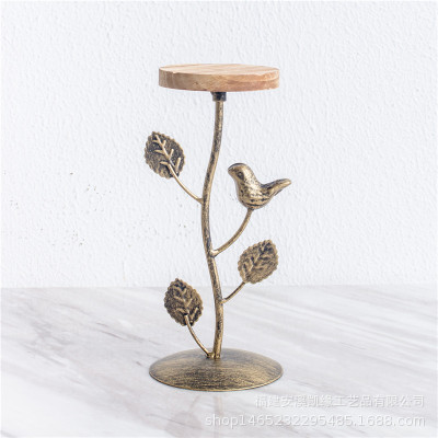 Nordic soporte de la torta de madera maciza moderna minimalista postre tienda bandeja postre estante moda boda accesorios decoración traje