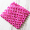 Candy -colored DIY free stitching anti -slide water pad bathroom glass door glass door bathroom anti -slip pad wholesale