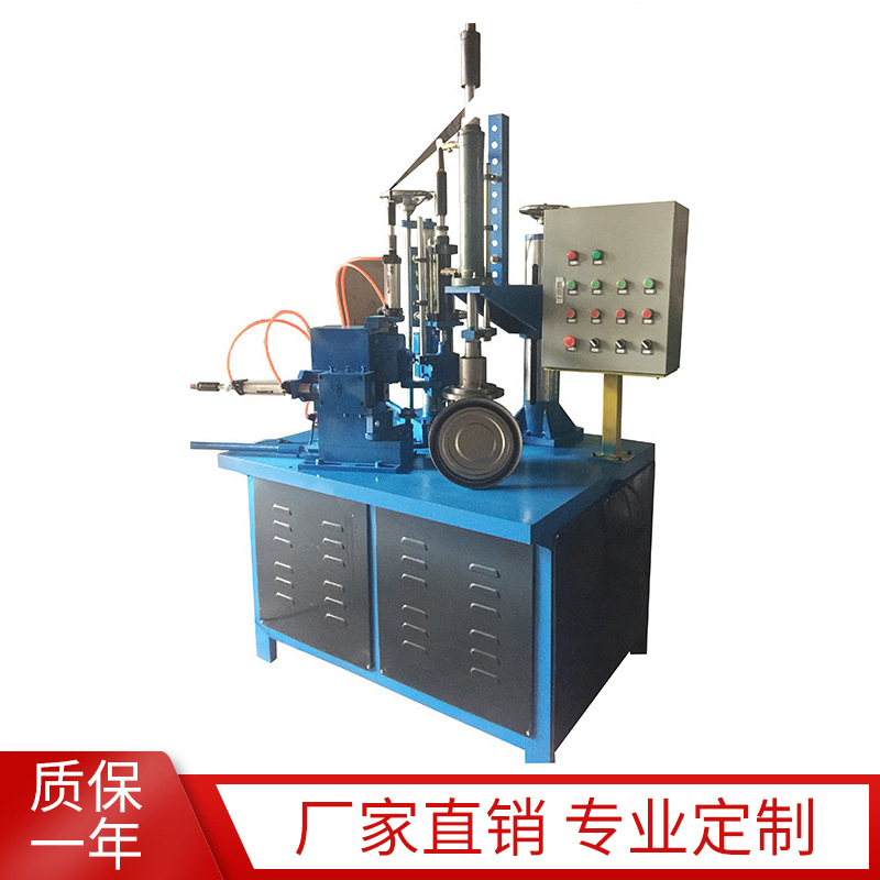 不锈钢全自动卷边切边机 四缸气液压卷边机快速圆筒卷边机