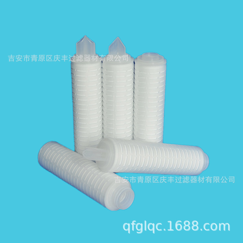 厂家直销PP折叠滤芯 净水器微孔膜滤芯液体滤芯医药级滤芯