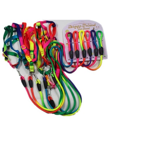 New pet colorful traction rope dog chain processing and customization small dog dog traction rope listing customization
