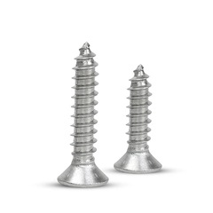 Self-tapping screw 304 stainless steel cross countersunk head M2M3M4M5M6 wood screw flat head GB846 lengthened