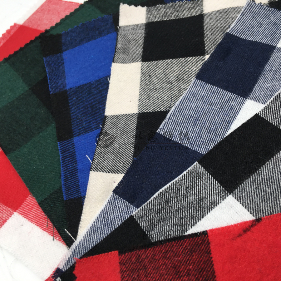 色织格子 全棉磨毛 男女通用 秋冬款 厂家直销 现货供应 批发