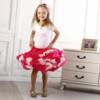 Cross -border INS style Exit Europe and the United States Super soft tie ten -color soft yarn child waist skirt TUTU skirt