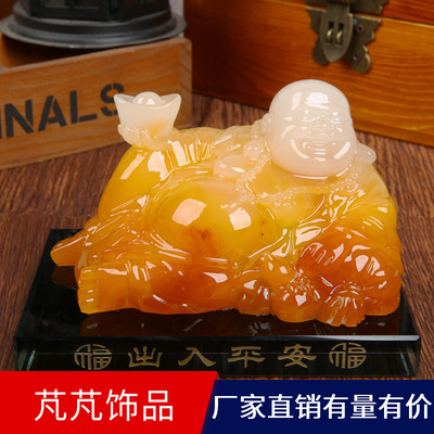 Car perfume Decoration Maitreya Buddha Perfume seat wholesale Car Accessories Interior trim ornament Jade high-grade vehicle gift