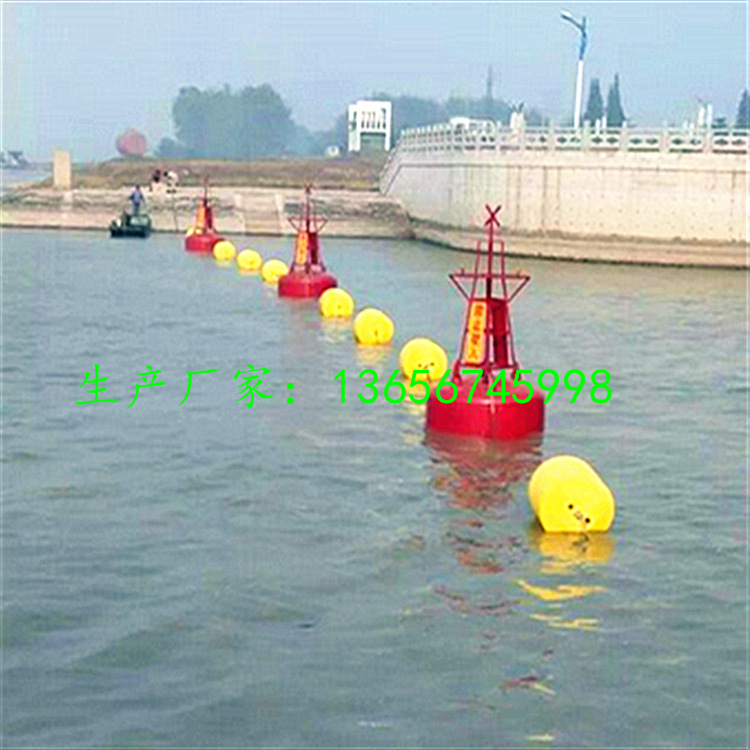 荆州航道应急抬缆浮 通航警示抬缆浮筒