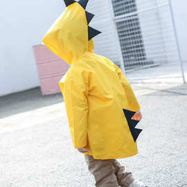 儿童宝宝雨衣幼儿园恐龙小儿大班雨披小孩小童雨披春秋2-6岁卡通