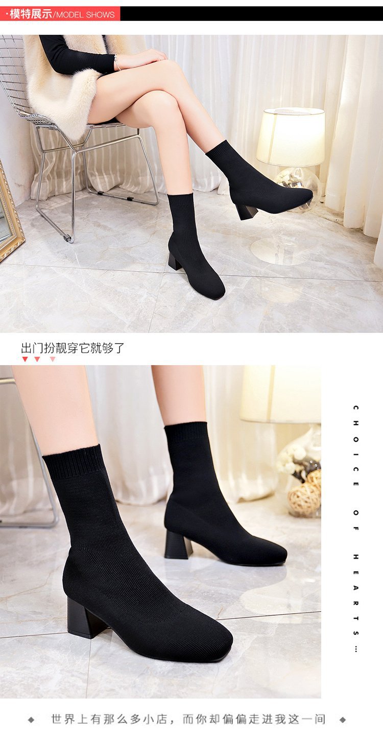 Bottes femme en Tissu - Ref 3355140 Image 11