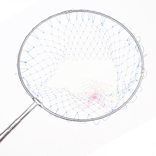Wholesale fishing supplies stainless steel net copying rod, large net copying head, harpoon rod 3 meter net copying, fishing gear accessories