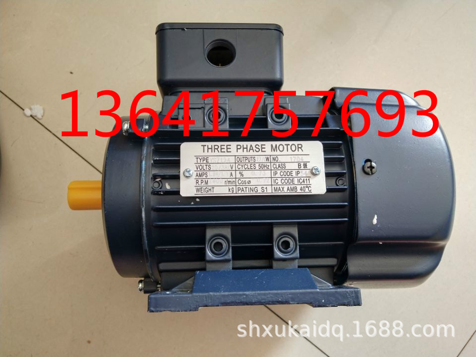 THREE PHASE INDUCTION MOTOR电机YSJ7126-SWC 0.33HP 0.25KW