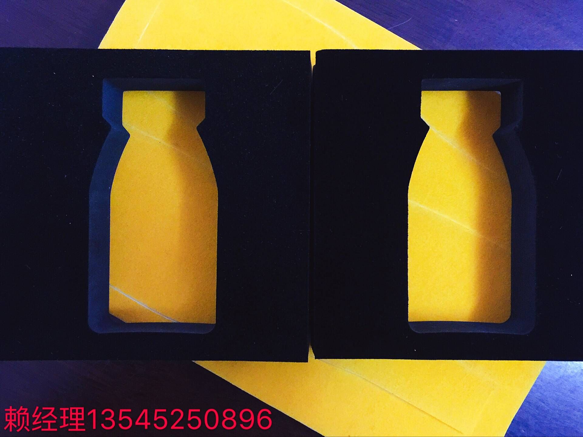 EVA内衬，黑色植绒EVA，EVA包装材料，EVA加工成型 湖北武汉