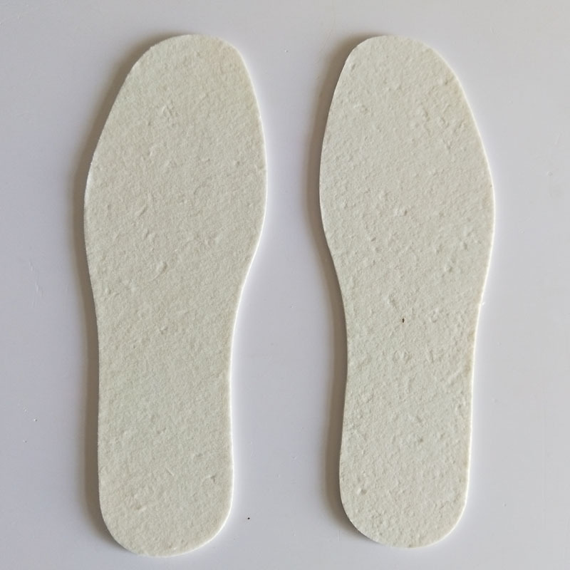 碩豐 廠家直銷羊毛氈鞋墊 白色特硬鞋墊 3MM 鞋墊輔料 鞋底