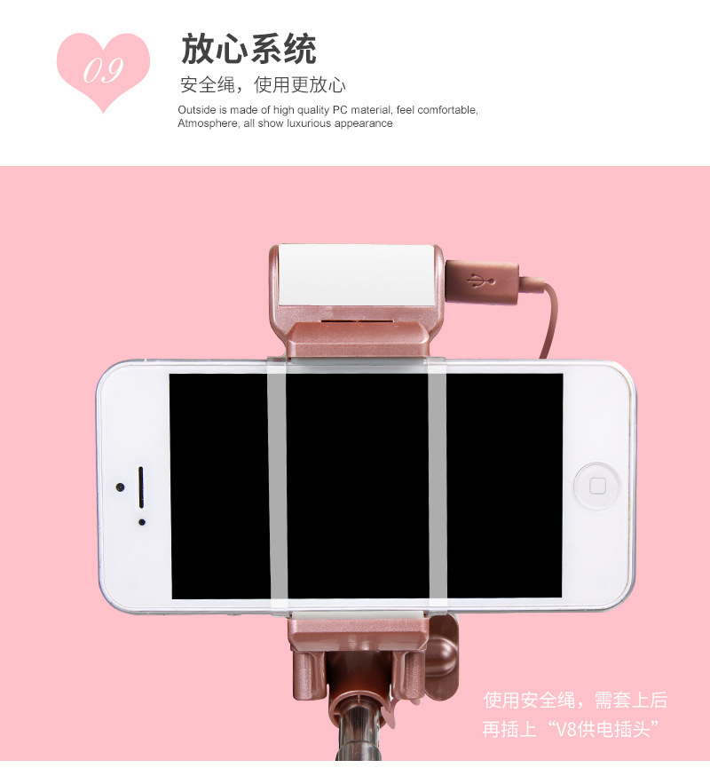 Bâton selfie en Acier inoxydable - Ref 3386529 Image 33