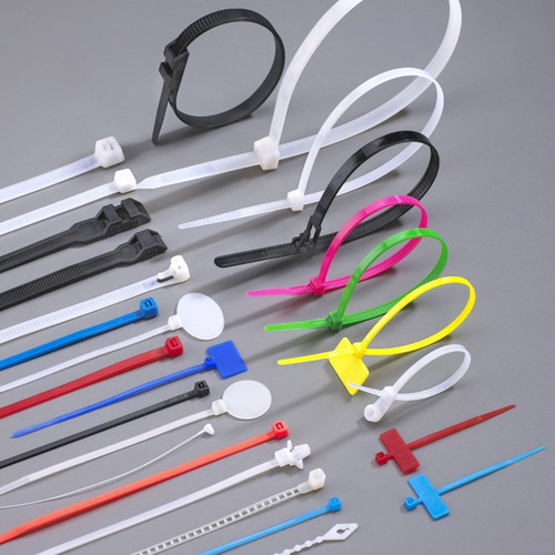 Self-locking nylon cable ties wholesale wholesale plastic binding wire 3*100 black car cable ties