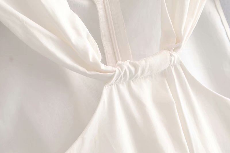 Cotton Fashionskirt(White-S) NHAM4517-White-S