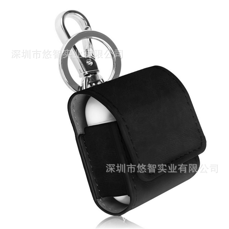 厂家直供 苹果airPods无线蓝牙耳机充电盒保护套 防刮痕防尘皮套