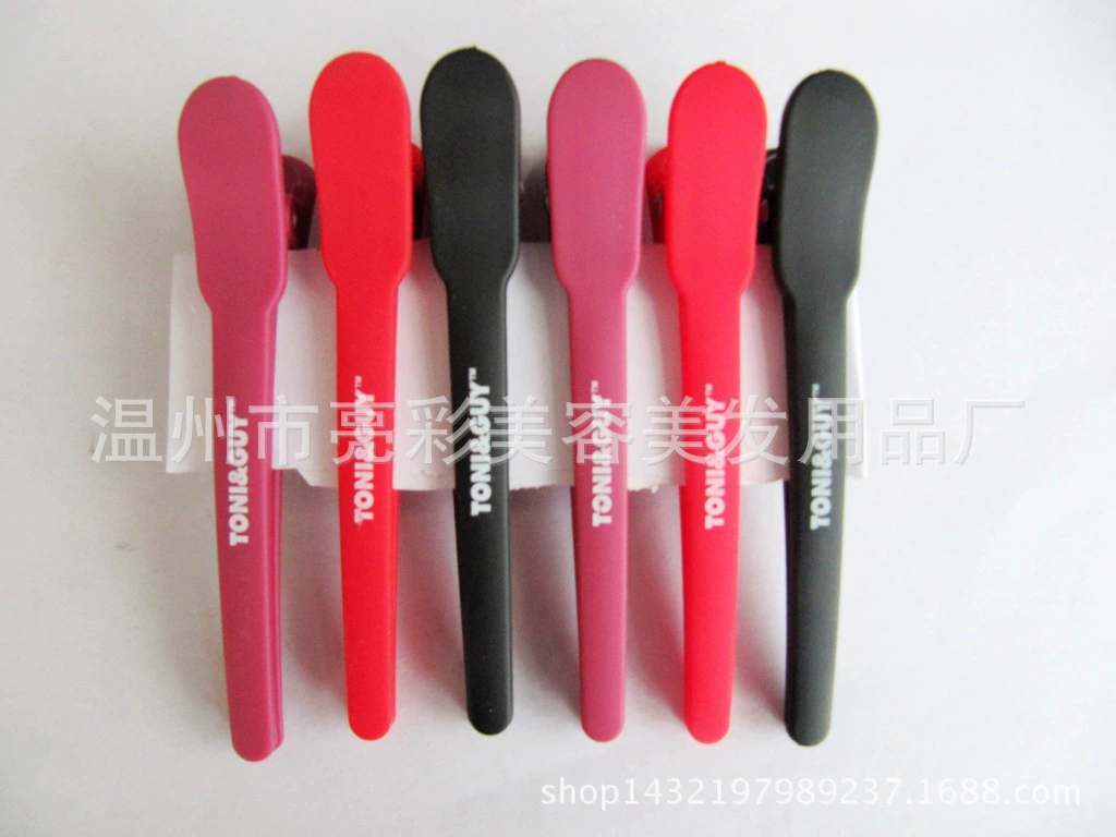 Красота шпилька матовый слово клип Утконос Клип перегородка клип парикмахерский позиционирование клип горячее окрашивание инструмент салон специальная горячая шпилька