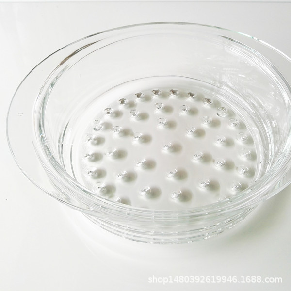 U.S.A Corning Crystal transparent Glass Steaming grid steamer Steamers 20cm And 24cm/VSM-20 VSM-24